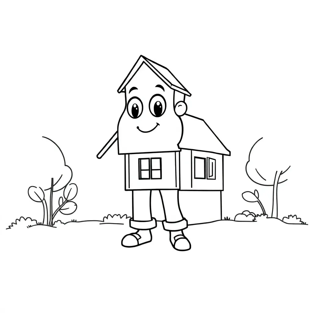 Childrens coloring page