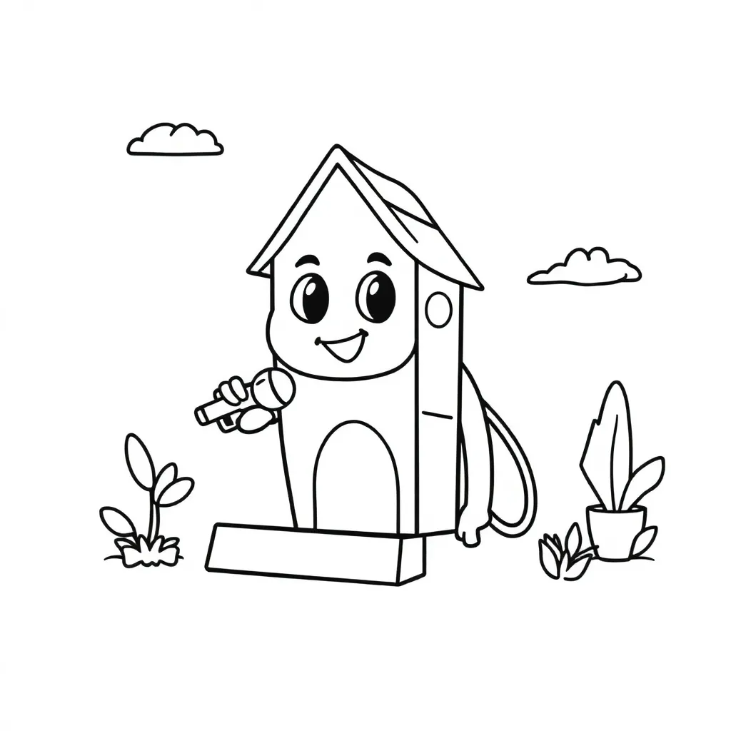 Childrens coloring page