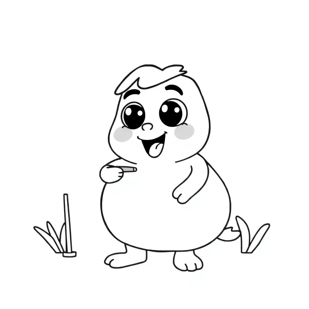 Childrens coloring page