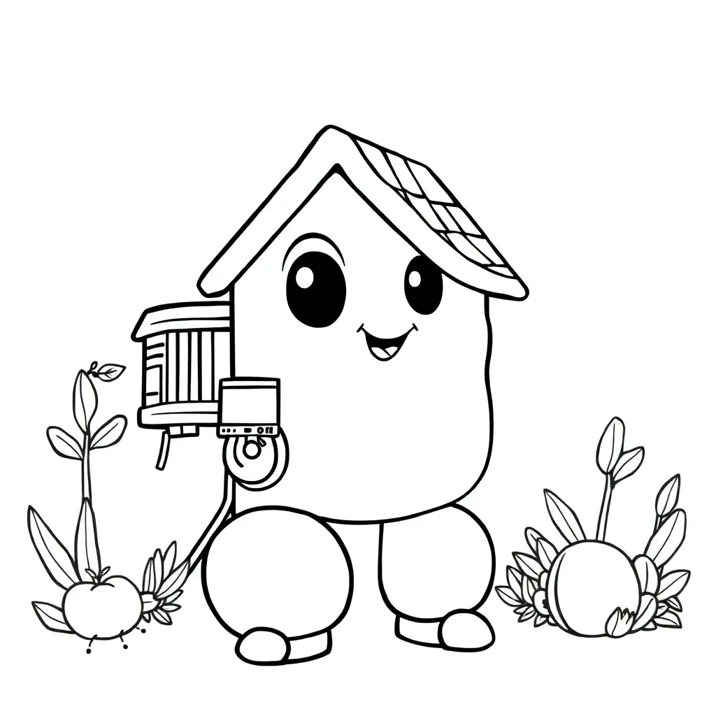 Childrens coloring page