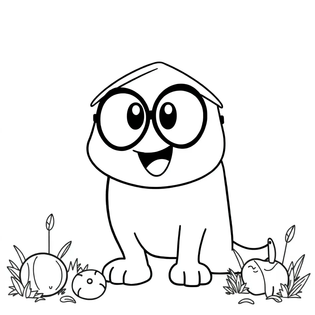 Childrens coloring page