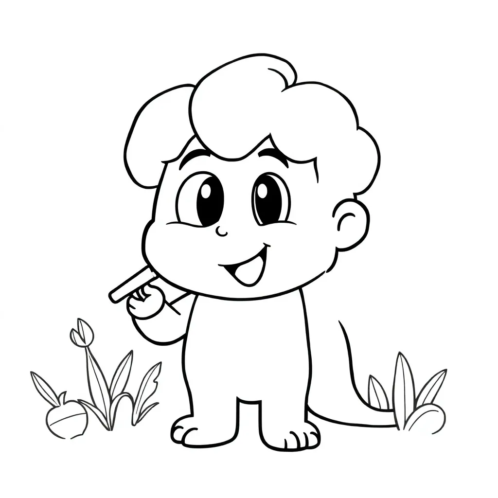 Childrens coloring page