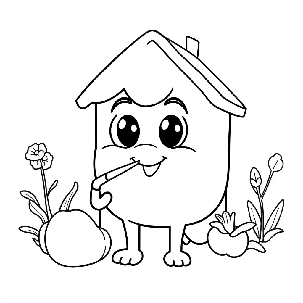Childrens coloring page