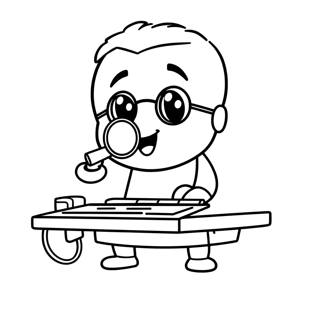 Childrens coloring page