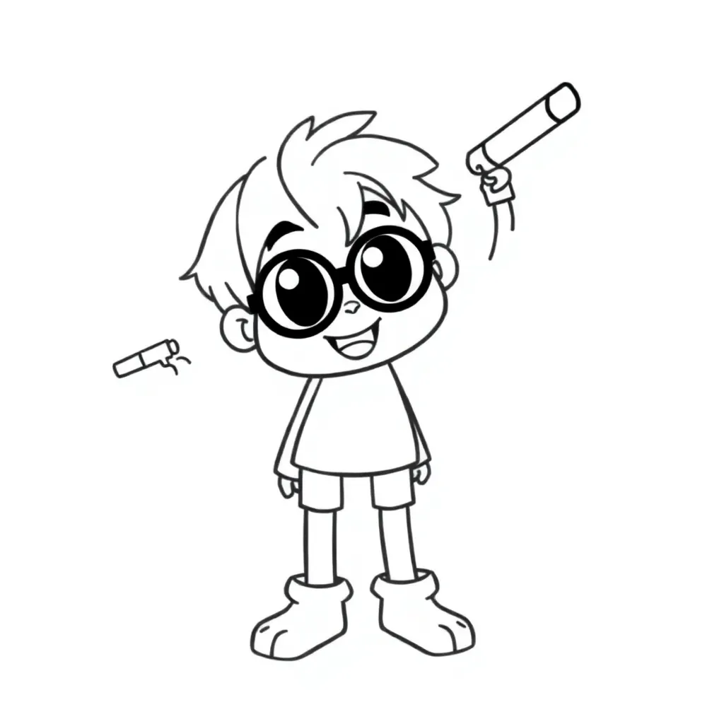 Childrens coloring page