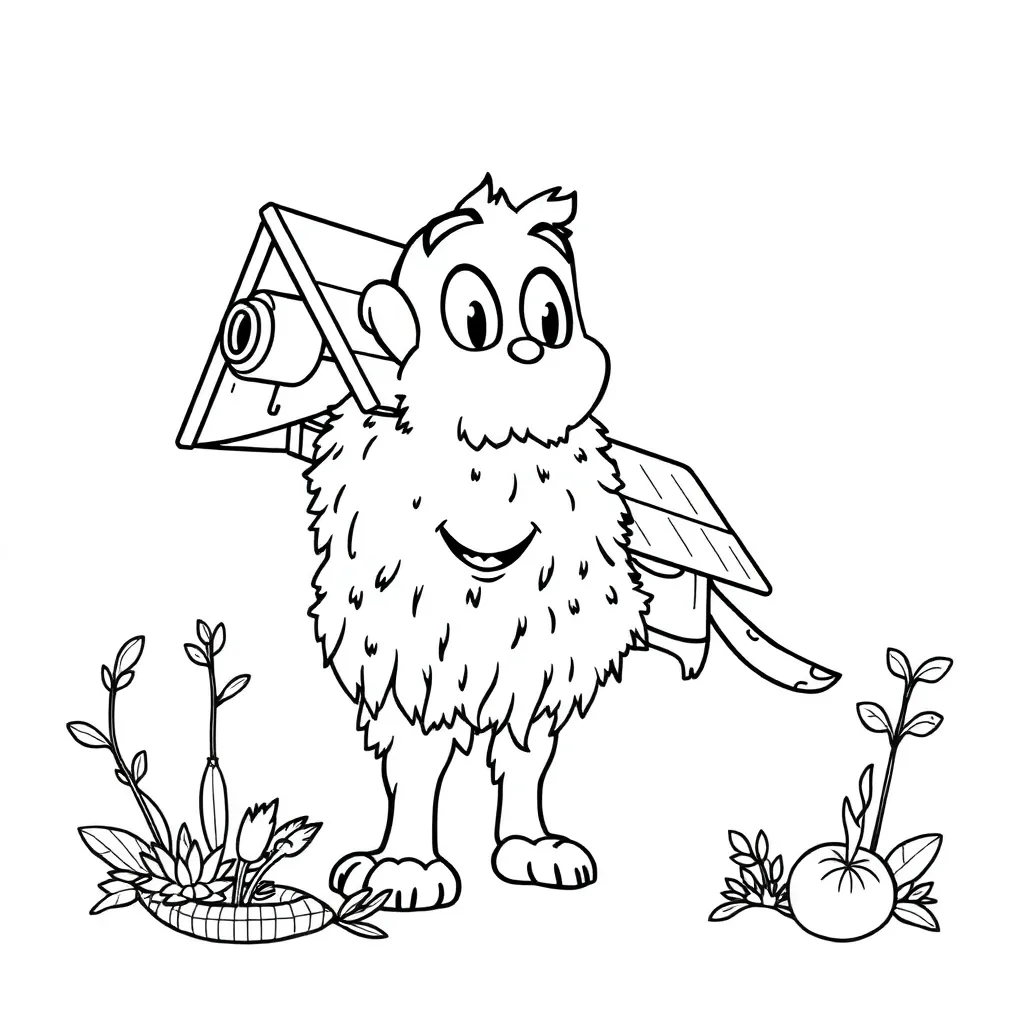 Childrens coloring page