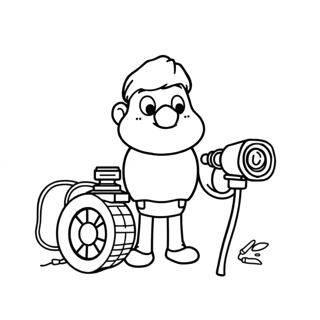 Childrens coloring page