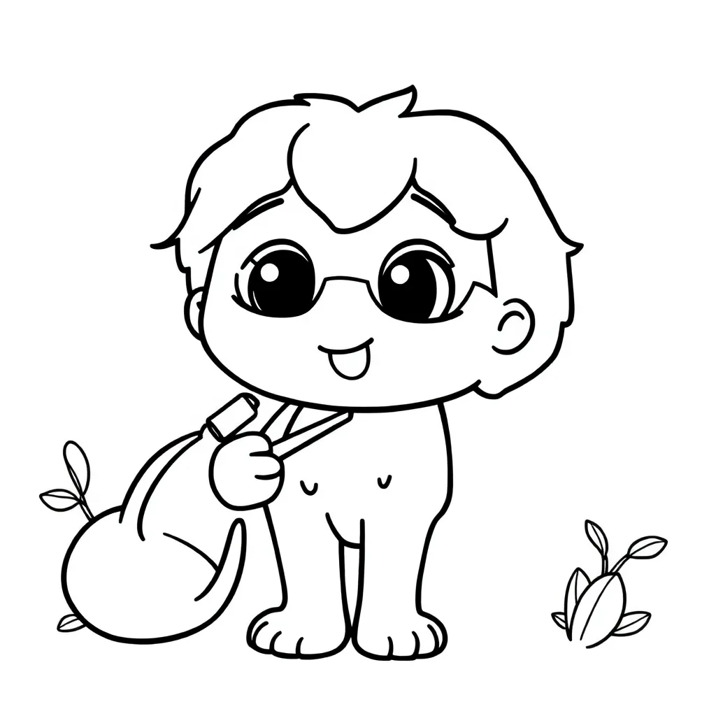 Childrens coloring page