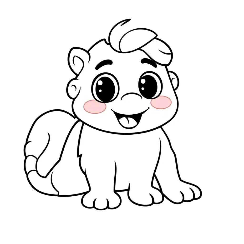 Childrens coloring page