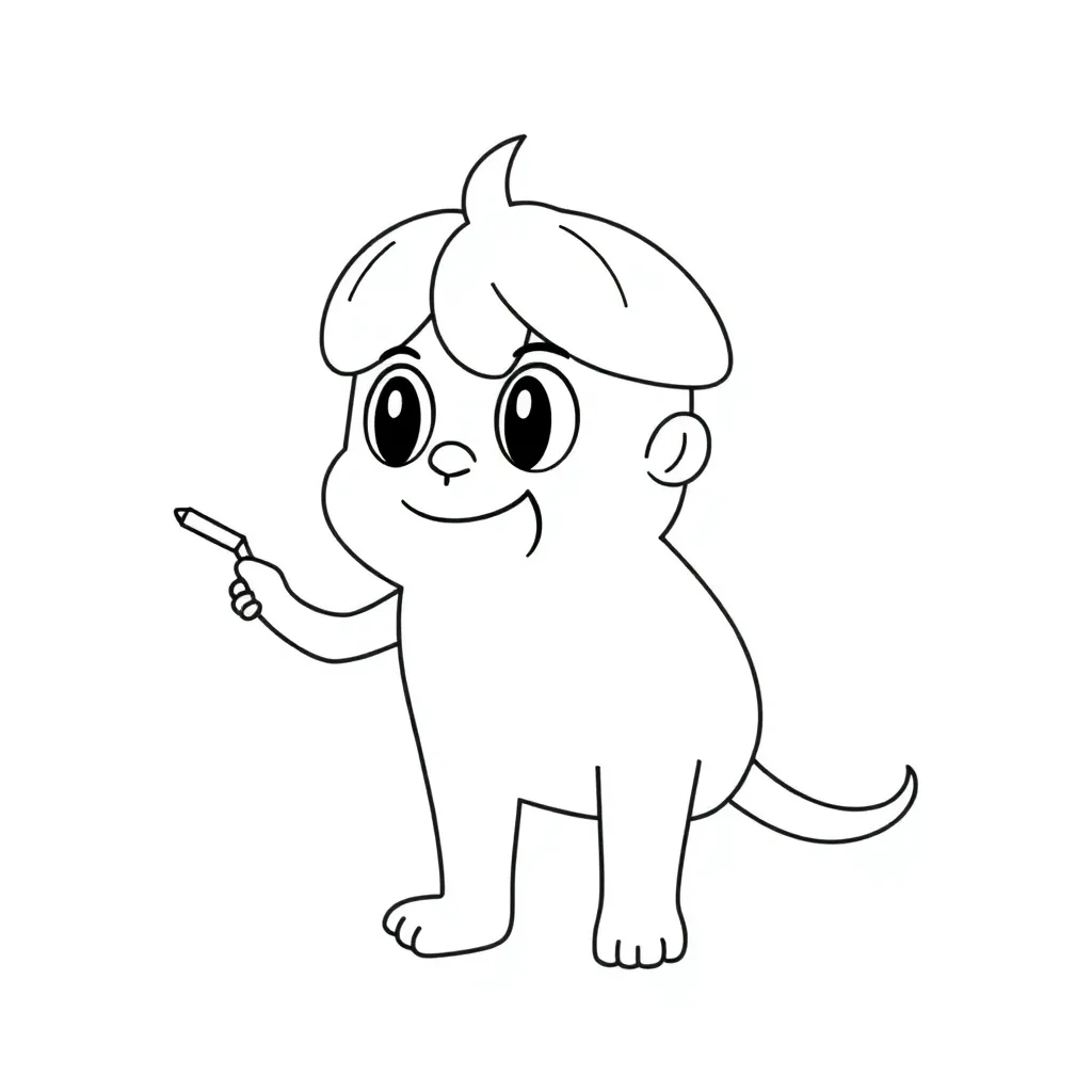 Childrens coloring page