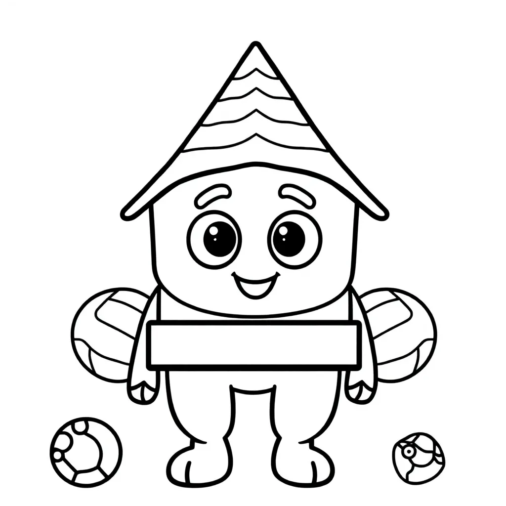 Childrens coloring page