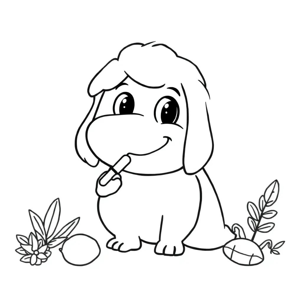 Childrens coloring page