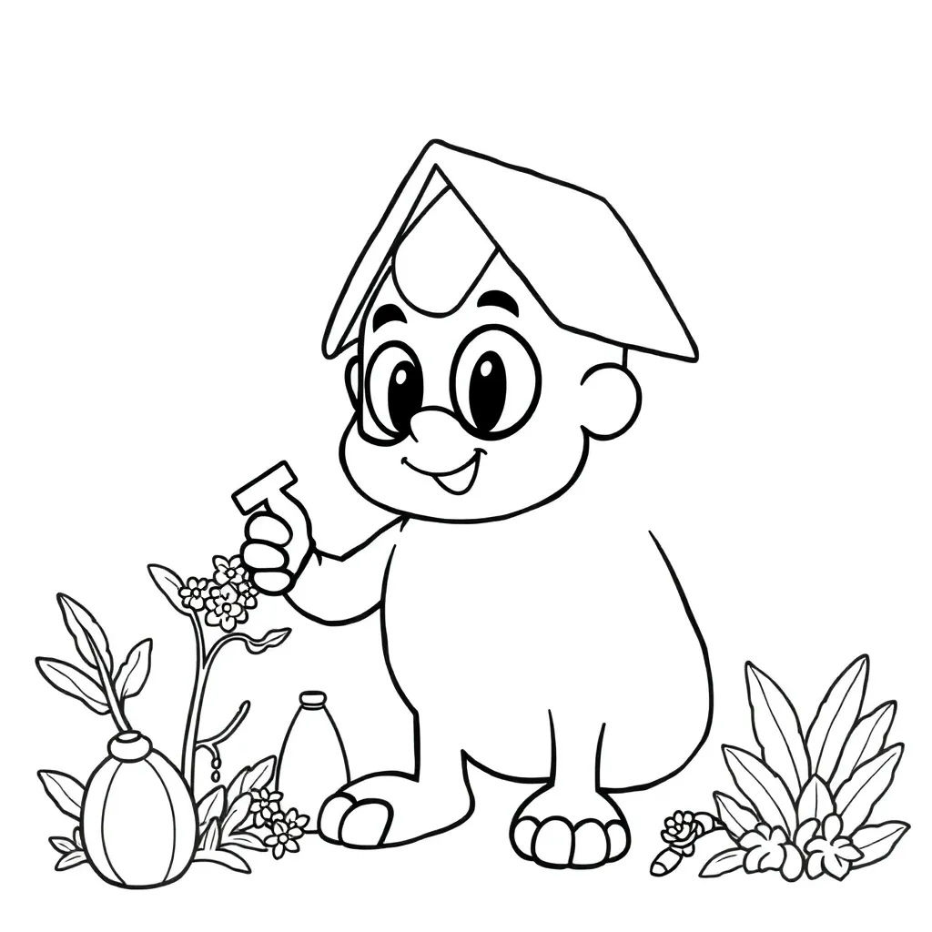 Childrens coloring page