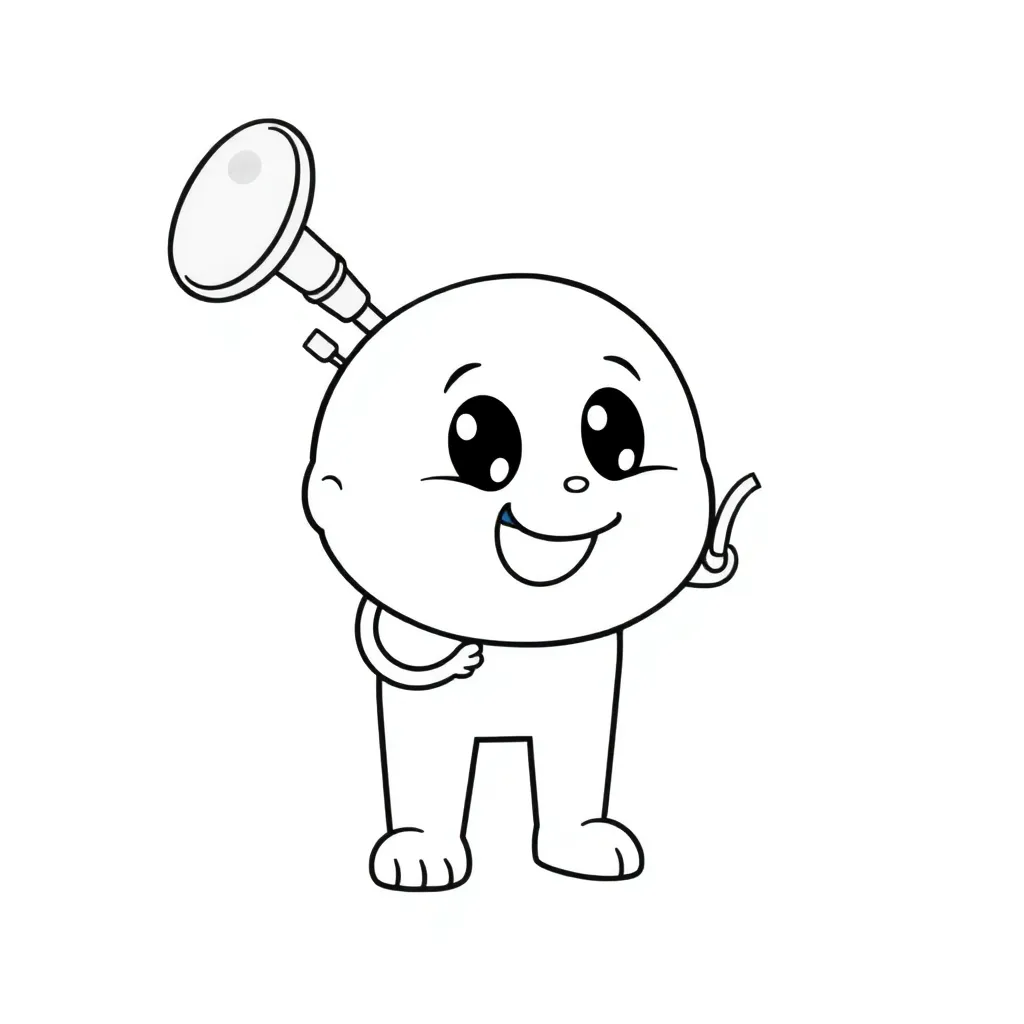 Childrens coloring page