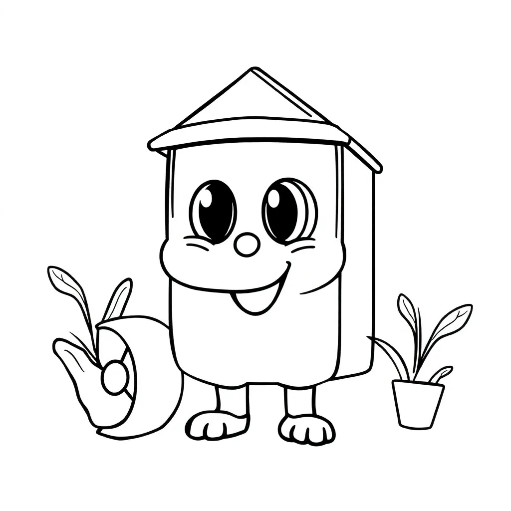 Childrens coloring page