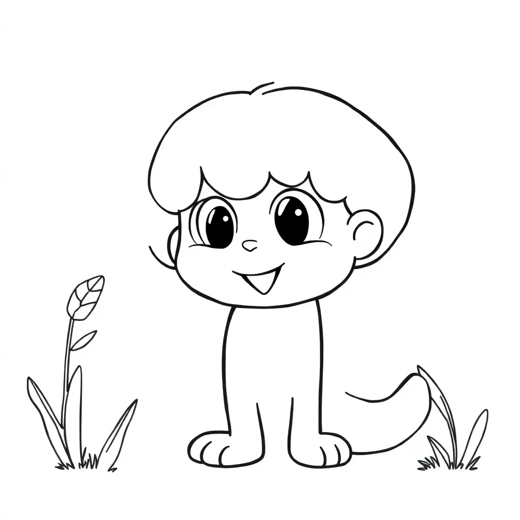 Childrens coloring page