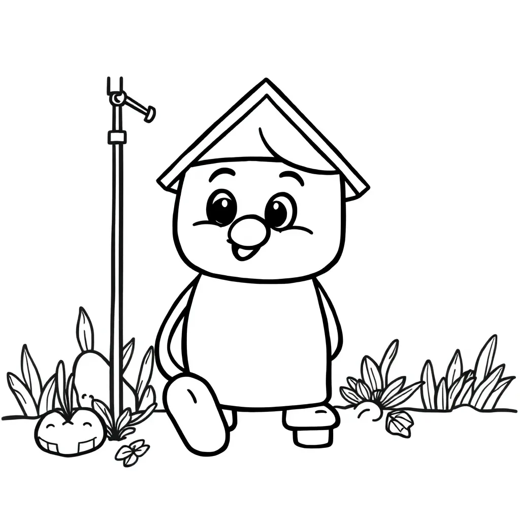 Childrens coloring page