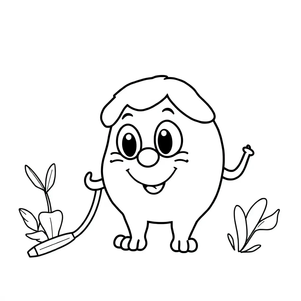Childrens coloring page