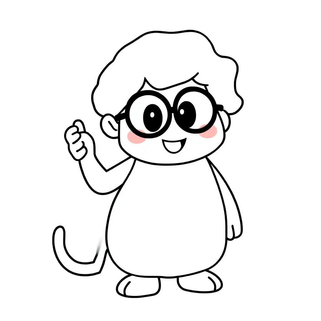 Childrens coloring page