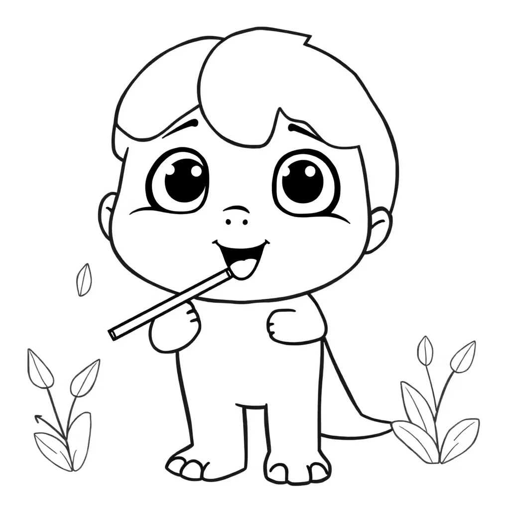Childrens coloring page