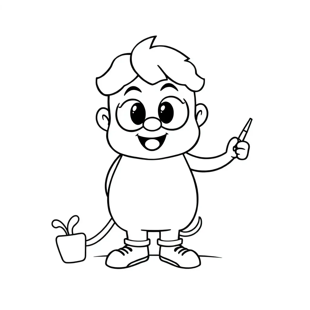 Childrens coloring page