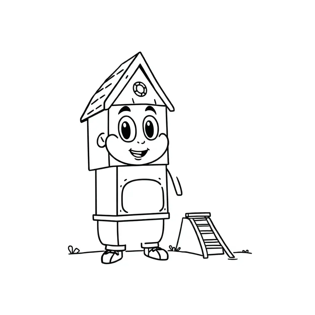 Childrens coloring page