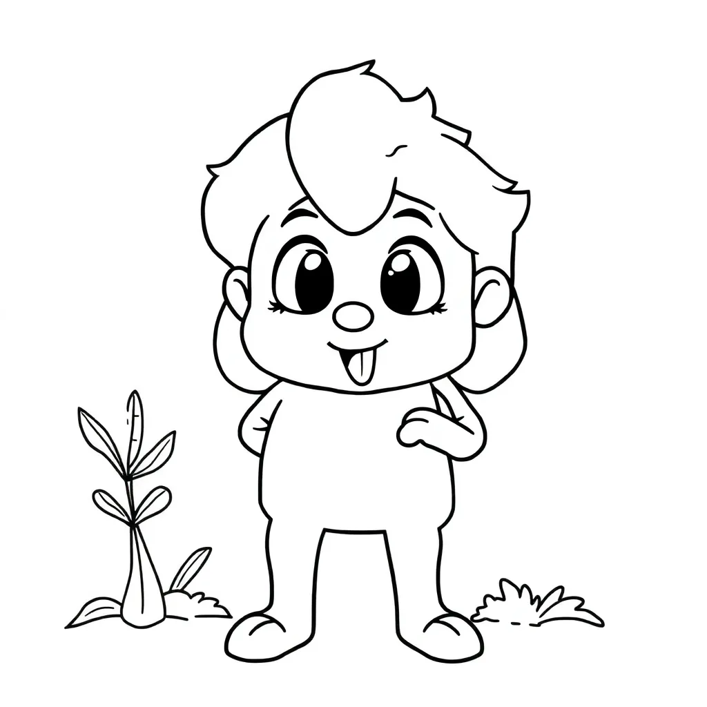 Childrens coloring page