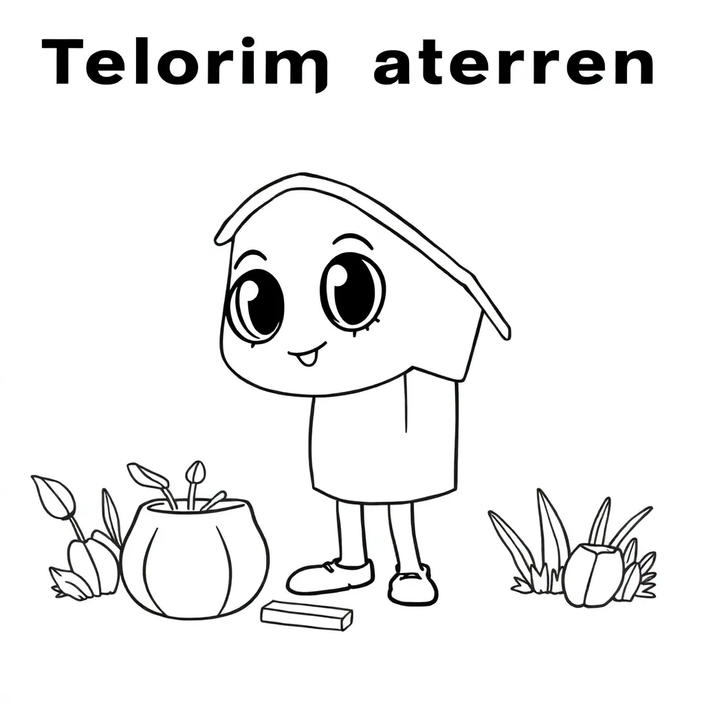 Childrens coloring page