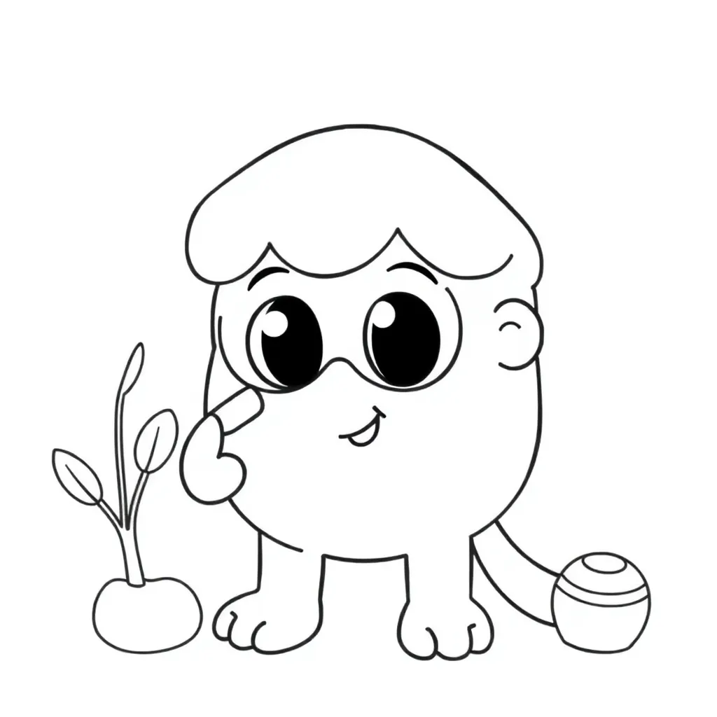 Childrens coloring page