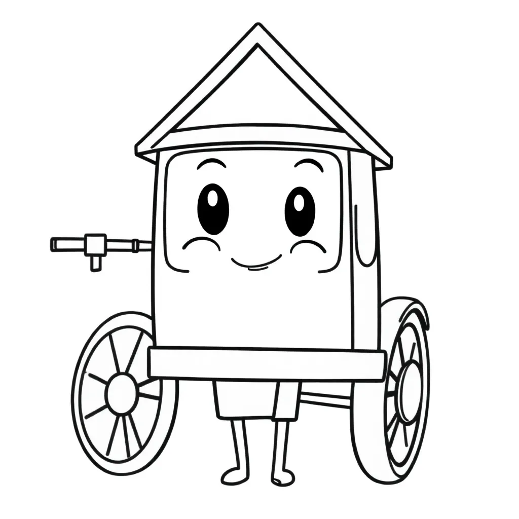 Childrens coloring page