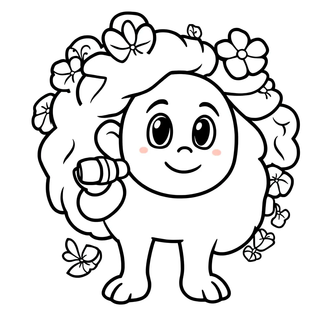 Childrens coloring page