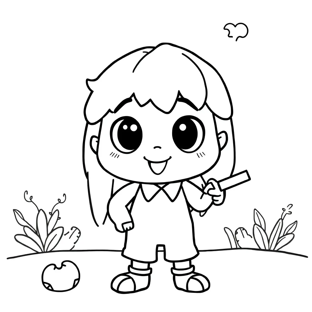 Childrens coloring page