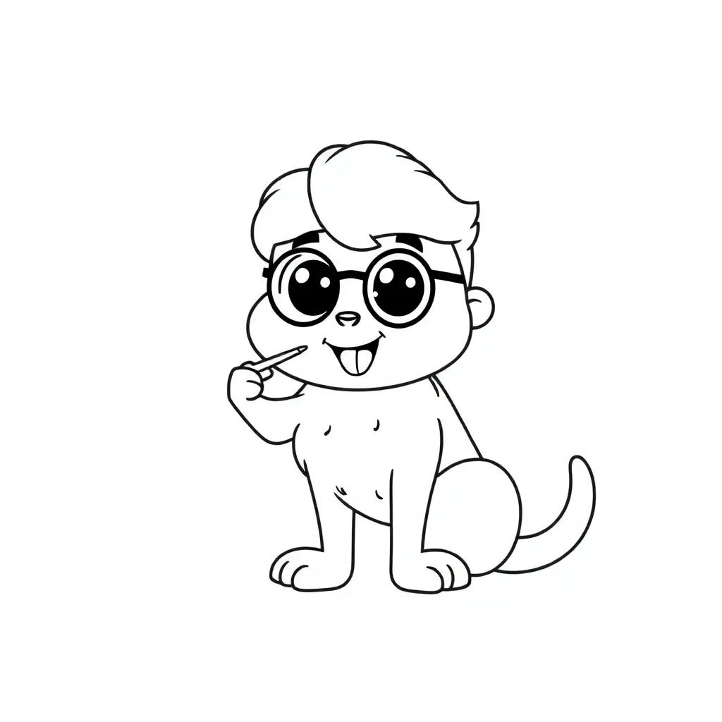 Childrens coloring page