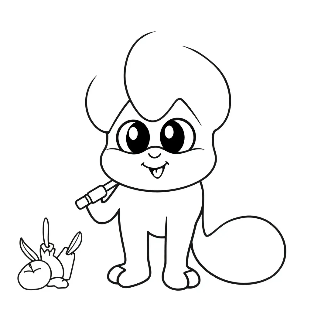 Childrens coloring page