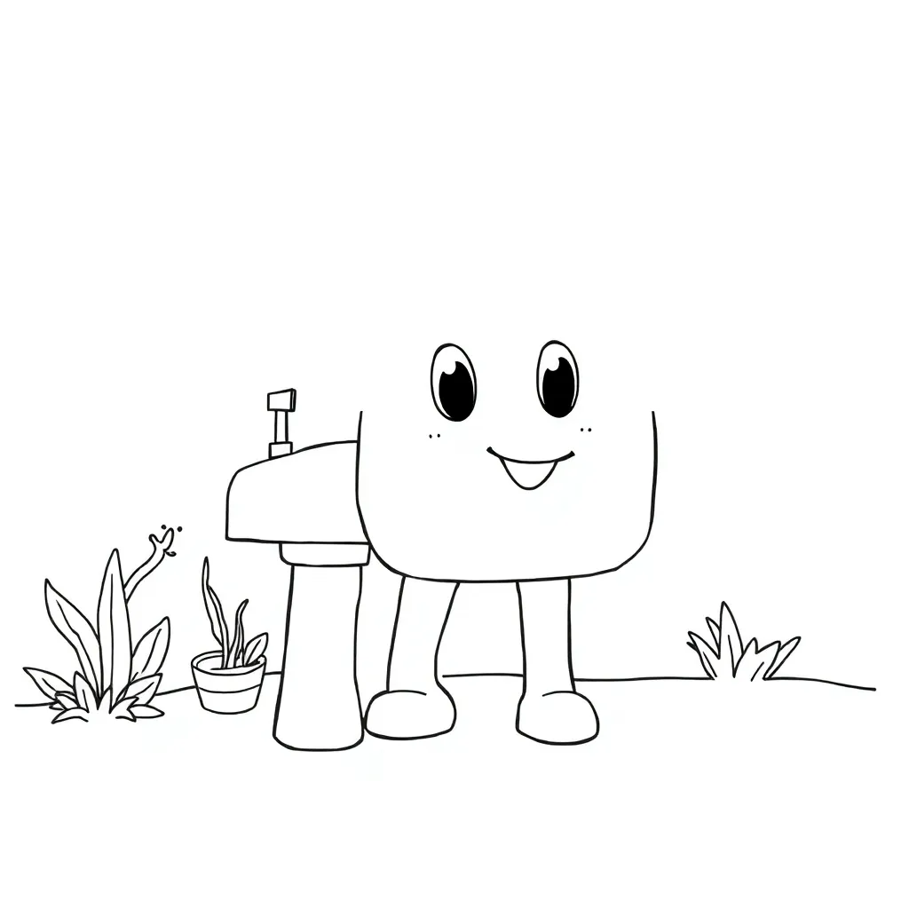 Childrens coloring page