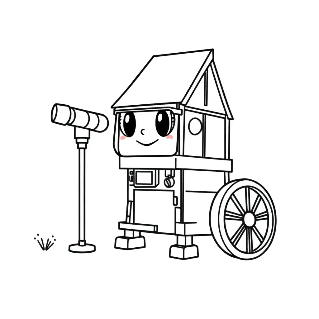 Childrens coloring page