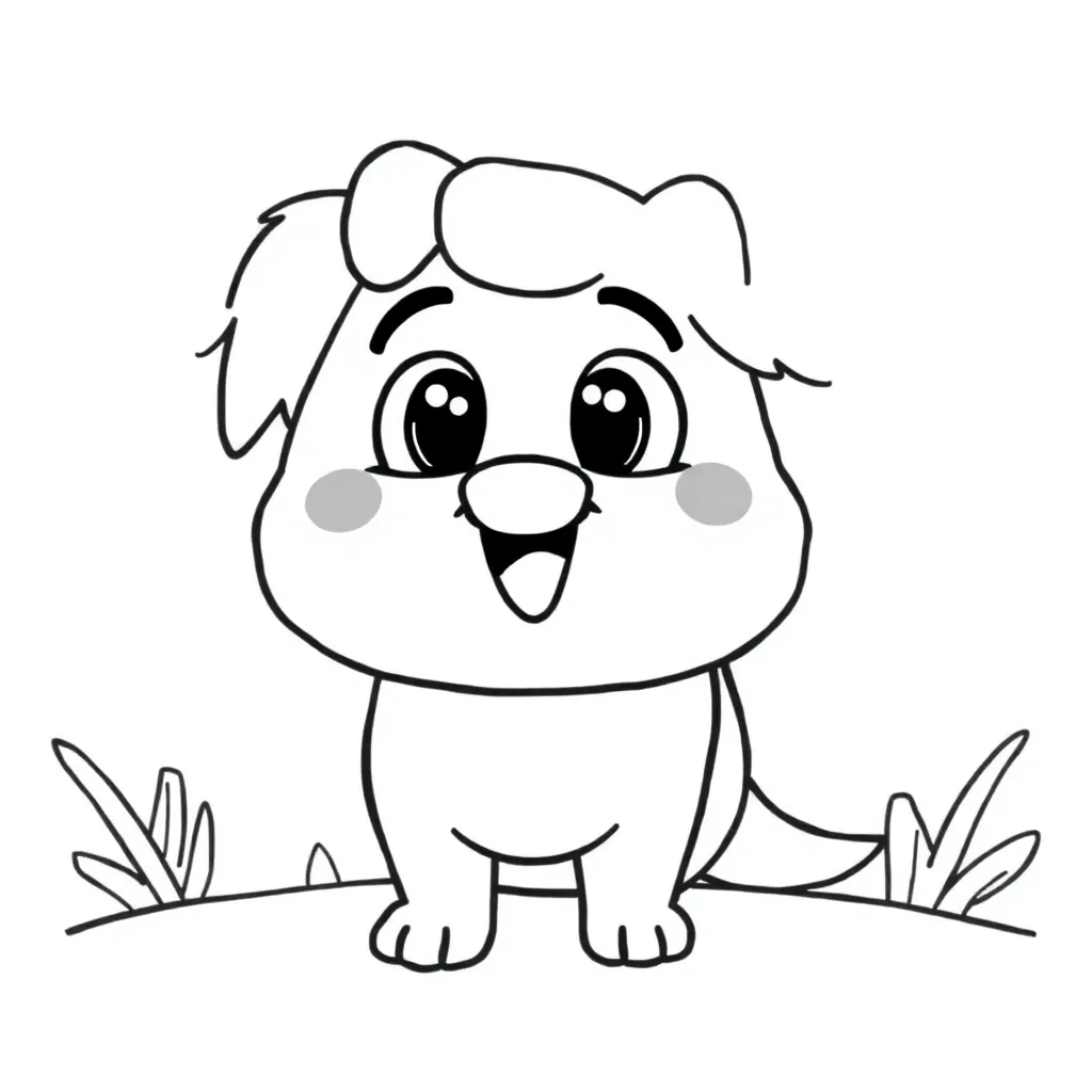 Childrens coloring page