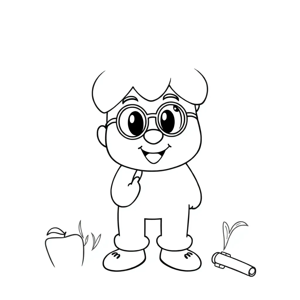 Childrens coloring page