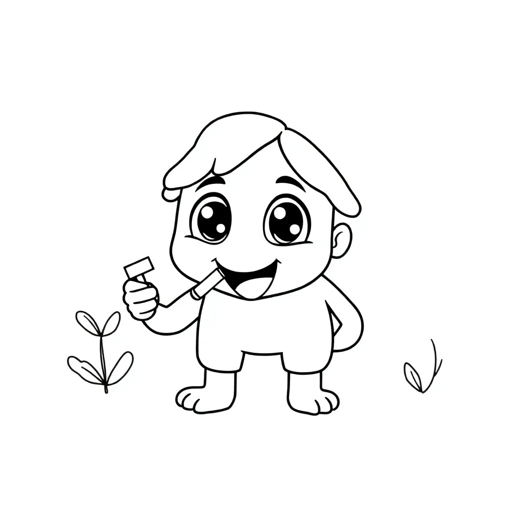 Childrens coloring page