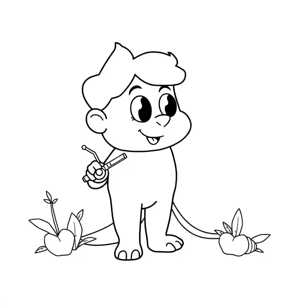 Childrens coloring page