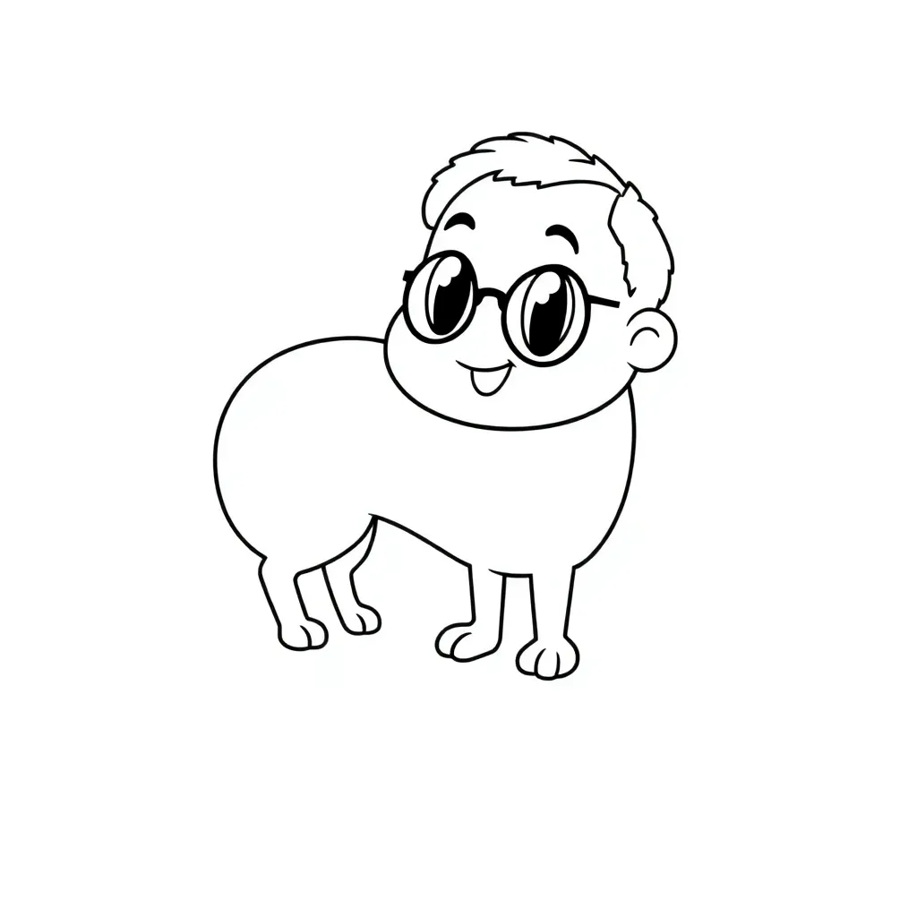 Childrens coloring page