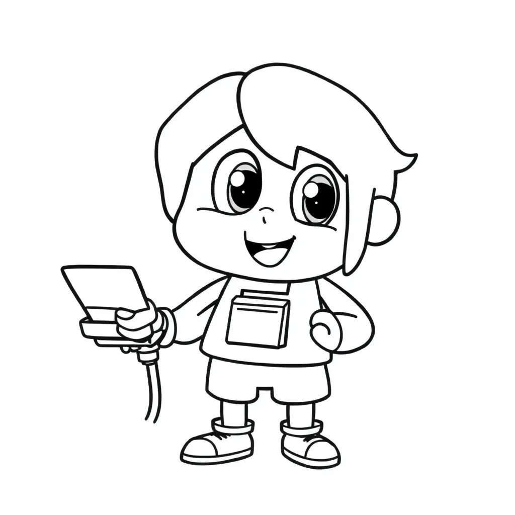 Childrens coloring page
