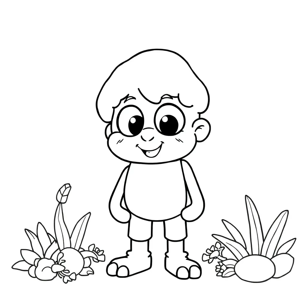Childrens coloring page