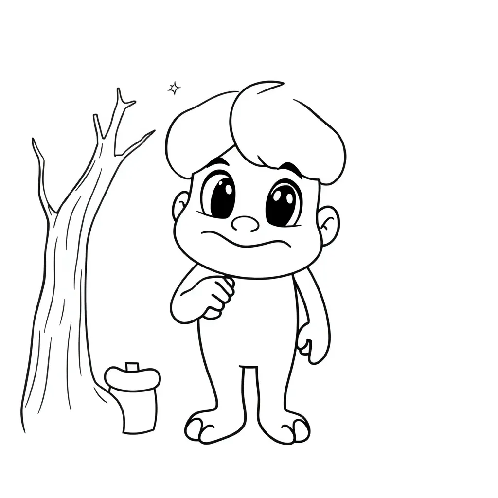 Childrens coloring page