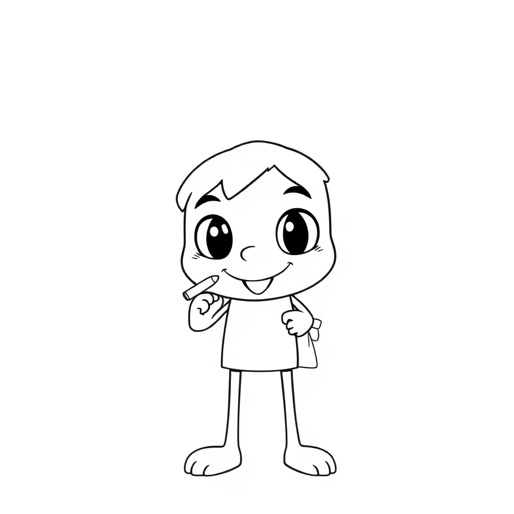 Childrens coloring page