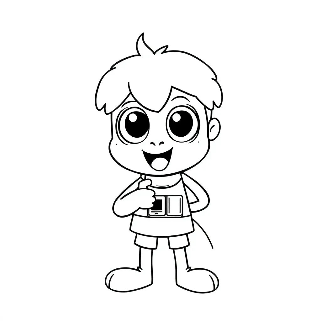 Childrens coloring page