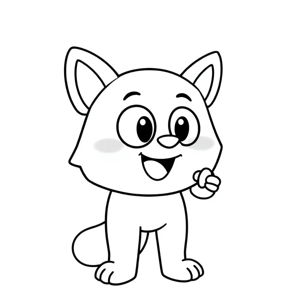 Childrens coloring page