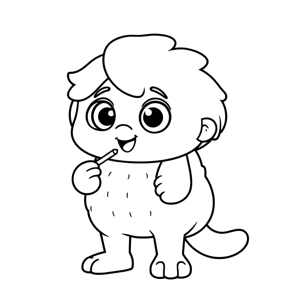 Childrens coloring page