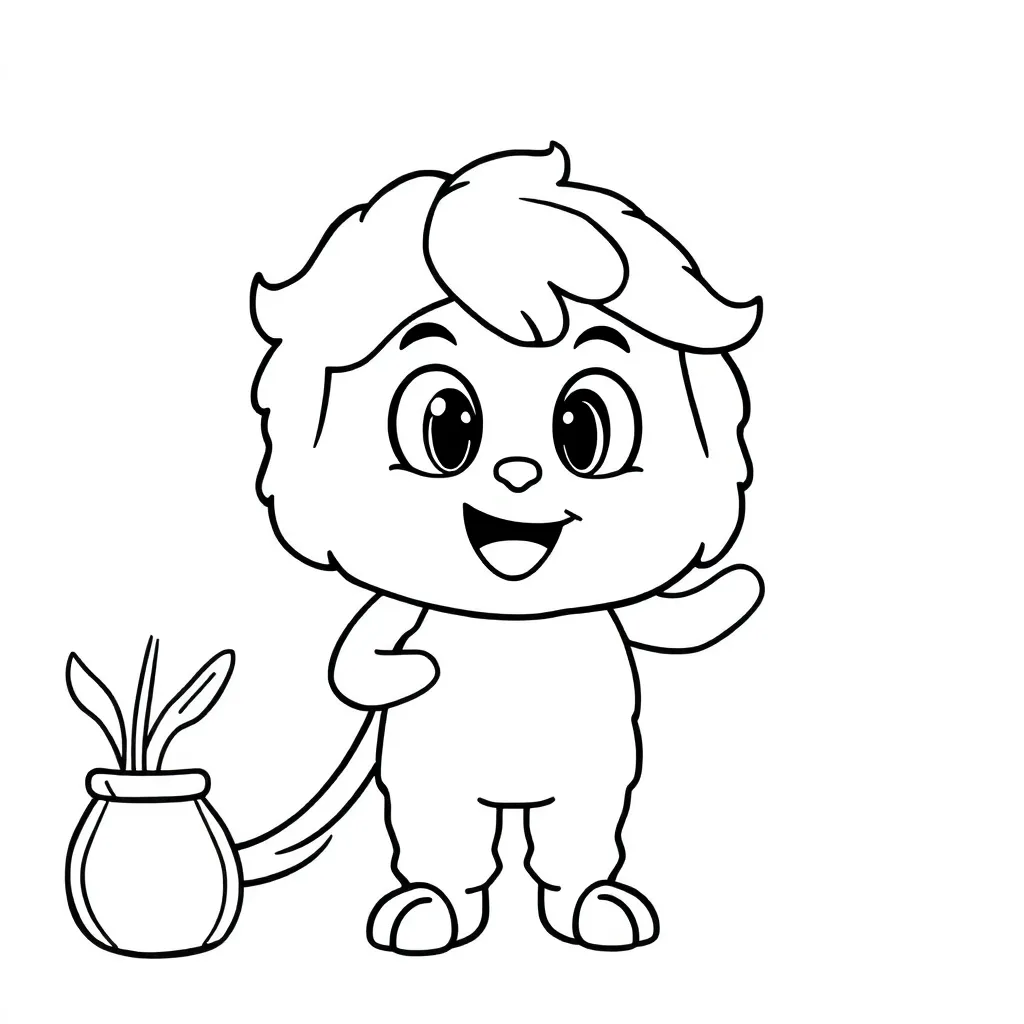 Childrens coloring page
