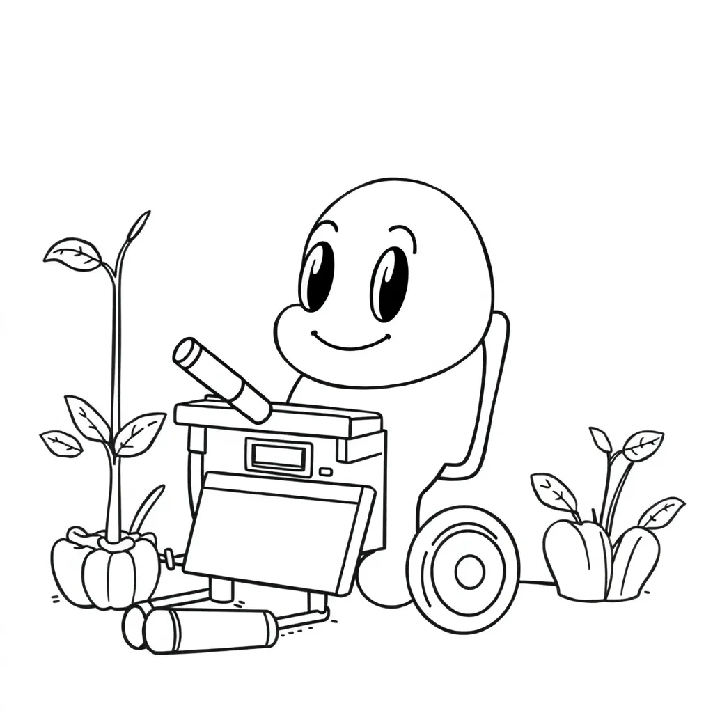 Childrens coloring page